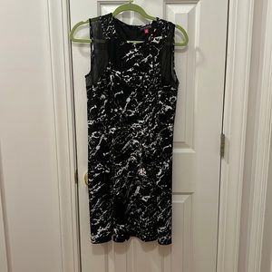 Unique Vince Camuto Dress Black and White NWOT